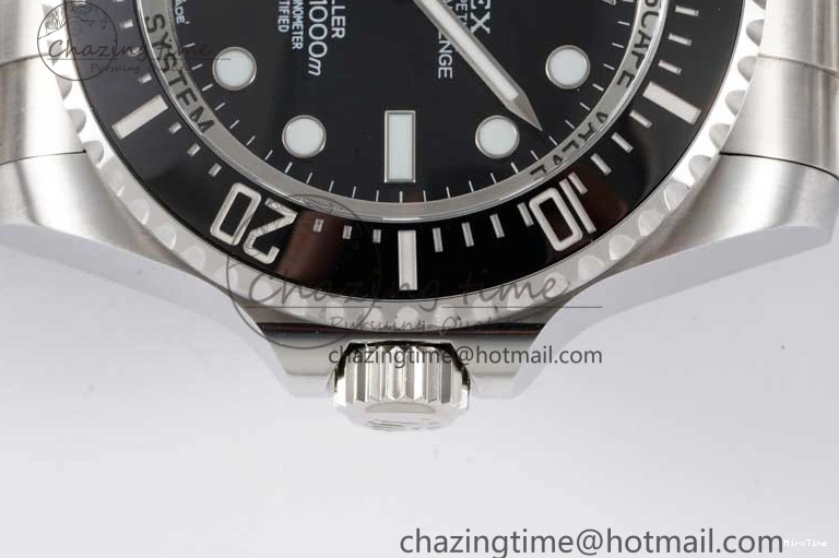MiroTime 0306 ComfortFit Sea-Dweller 126660 No Date APF Best Edition Black Dial on SS Bracelet VR 2031